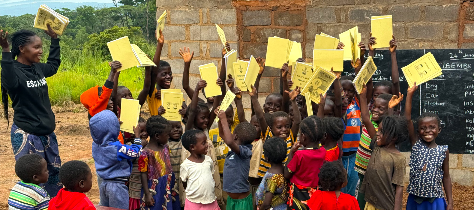Pupils at Mukula School
